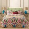 Furn Curious Lotus Reversible Duvet Cover And Pillowcase Set 1 Furn Curious Lotus Reversible Duvet Cover And Pillowcase Set -Home Luxe Studio 30933160
