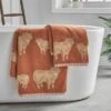 Highland Cow Cotton Towel 2 Highland Cow Cotton Towel -Home Luxe Studio 30933285