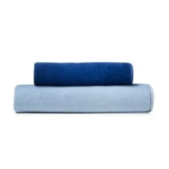 Ombre Blue Cotton Towel -Home Luxe Studio 30933289 alt03