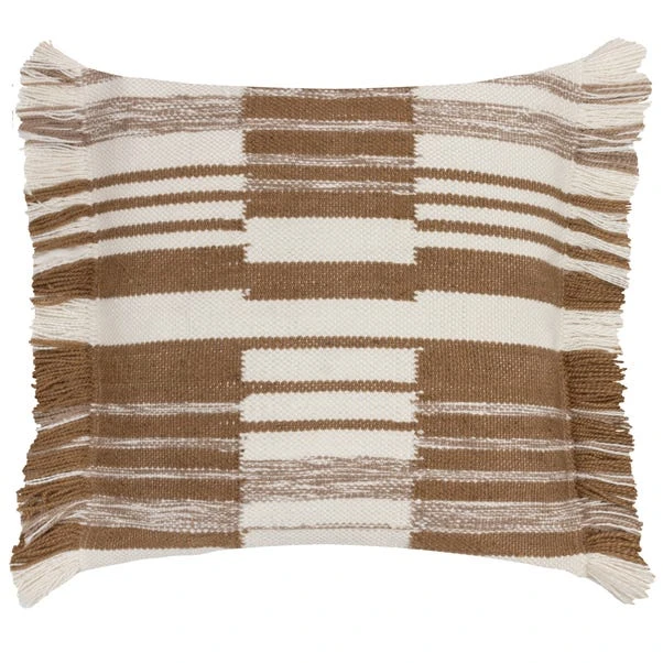 Torode Woven Striped Square Cushion 11 Torode Woven Striped Square Cushion - Image 9