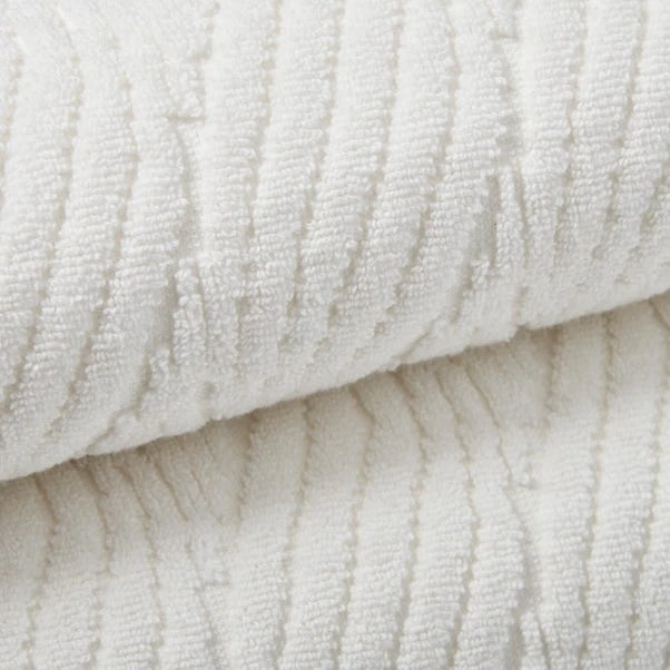 Coastal Breeze Wave Sculptured Cotton Towel 4 Coastal Breeze Wave Sculptured Cotton Towel - Image 2