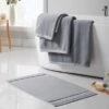 Turkish Luxury Heavyweight Cotton Bath Mat 2 Turkish Luxury Heavyweight Cotton Bath Mat -Home Luxe Studio 30933395