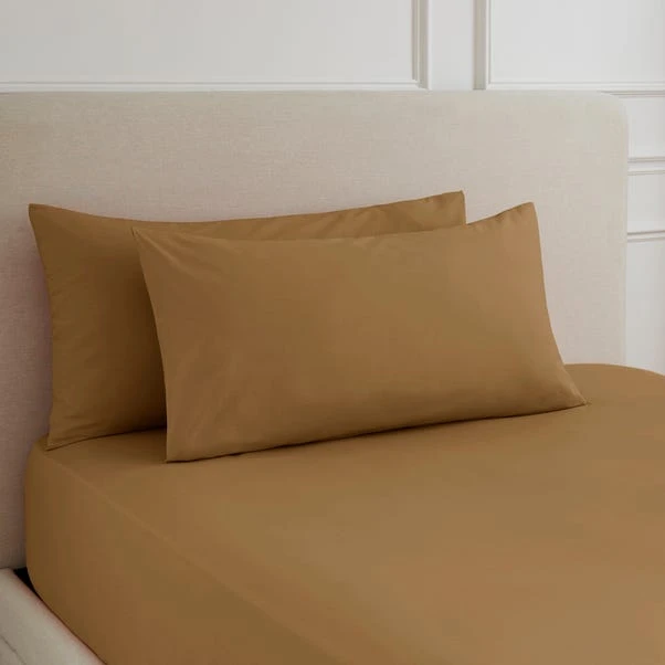 Hotel 230 Thread Count Percale Large Standard Pillowcase Pair 3 Hotel 230 Thread Count Percale Large Standard Pillowcase Pair
