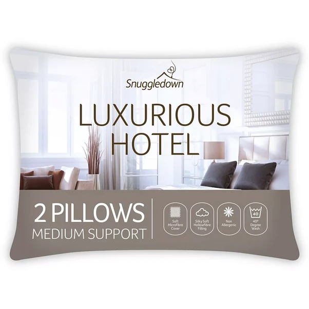 Snuggledown Hotel Luxurious Pillow Pair 4 Snuggledown Hotel Luxurious Pillow Pair - Image 2