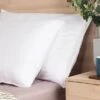 Snuggledown Pack Of 2 Scandinavian Hollowfibre Side Sleeper Pillows 2 Snuggledown Pack Of 2 Scandinavian Hollowfibre Side Sleeper Pillows -Home Luxe Studio 30934379