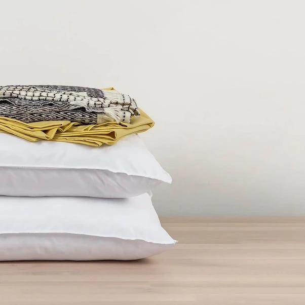 Snuggledown Pack Of 2 Scandinavian Hollowfibre Side Sleeper Pillows 5 Snuggledown Pack Of 2 Scandinavian Hollowfibre Side Sleeper Pillows - Image 3