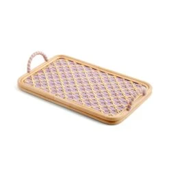 Sophie Robinson Pavilion Woven Lilac Tray 9 Sophie Robinson Pavilion Woven Lilac Tray -Home Luxe Studio 30934459 alt03