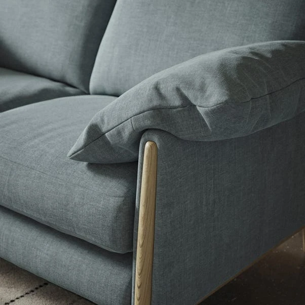 Hector Tonal Plush Chenille 3 Seater Sofa 4 Hector Tonal Plush Chenille 3 Seater Sofa - Image 2