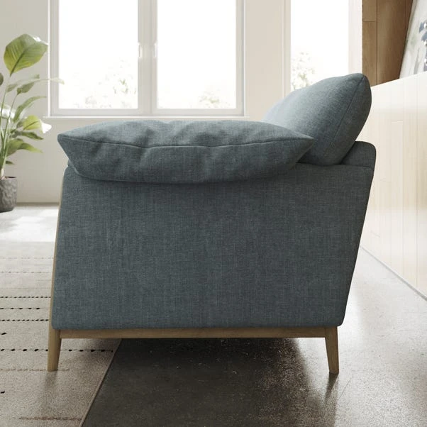 Hector Tonal Plush Chenille 3 Seater Sofa 5 Hector Tonal Plush Chenille 3 Seater Sofa - Image 3