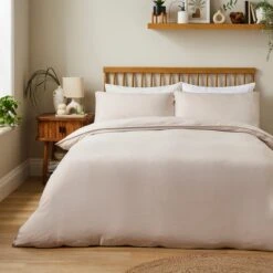 Super Soft Washed Microfibre Plain Standard Pillowcase Pair -Home Luxe Studio 30935138 alt01