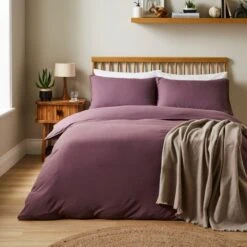 Super Soft Washed Microfibre Plain Standard Pillowcase Pair -Home Luxe Studio 30935170 alt07