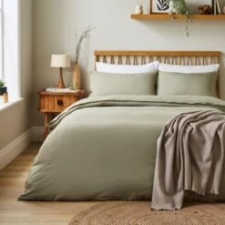 Super Soft Washed Microfibre Plain Standard Pillowcase Pair -Home Luxe Studio 30935187 alt07