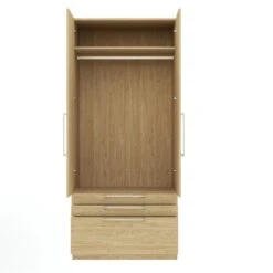 Harmony Foster Double 3 Drawer Wardrobe 41 Harmony Foster Double 3 Drawer Wardrobe -Home Luxe Studio 30935417 alt03