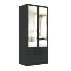 Harmony Foster Double 3 Drawer Wardrobe 29 Harmony Foster Double 3 Drawer Wardrobe -Home Luxe Studio 30935454 alt07