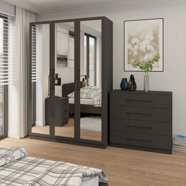 Harmony Foster Triple Wardrobe 4 Harmony Foster Triple Wardrobe - Image 2