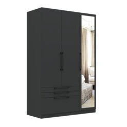 Harmony Foster Triple 3 Drawer Wardrobe 35 Harmony Foster Triple 3 Drawer Wardrobe -Home Luxe Studio 30935459 alt07