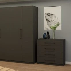 Harmony Foster 5 Door Wardrobe 30 Harmony Foster 5 Door Wardrobe -Home Luxe Studio 30935466