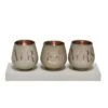 Amore Mr And Mrs Triple Tealight Holder 2 Amore Mr And Mrs Triple Tealight Holder -Home Luxe Studio 30937109