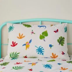 Bright Animals 100% Cotton Reversible Duvet Cover And Pillowcase Set -Home Luxe Studio 30937268 alt03