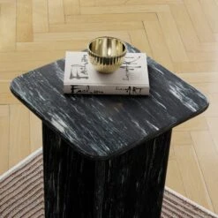 Lana Marble Tall Side Table 20 Lana Marble Tall Side Table -Home Luxe Studio 30937629 alt01