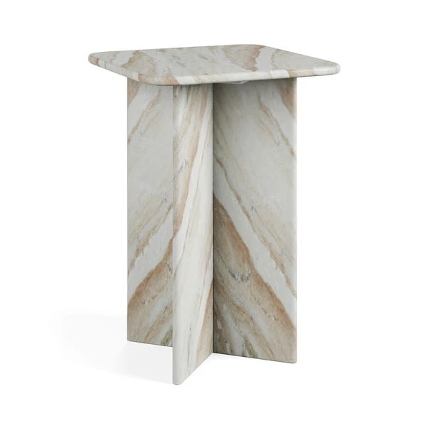 Lana Marble Tall Side Table 7 Lana Marble Tall Side Table - Image 5