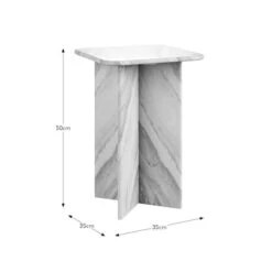 Lana Marble Tall Side Table 18 Lana Marble Tall Side Table -Home Luxe Studio 30937630 alt09