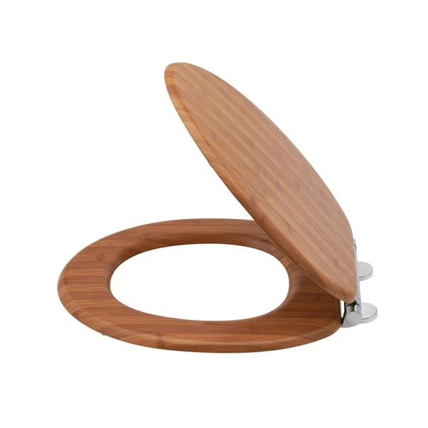 Bamboo Effect Toilet Seat 5 Bamboo Effect Toilet Seat - Image 3