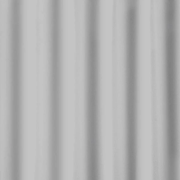 Silver Extra Long Shower Curtain 4 Silver Extra Long Shower Curtain - Image 2