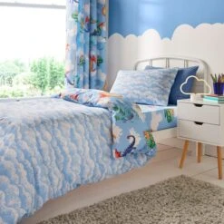 Dragons 100% Cotton Reversible Duvet Cover And Pillowcase Set 16 Dragons 100% Cotton Reversible Duvet Cover And Pillowcase Set -Home Luxe Studio 30937753 alt02