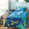 Snappy Shark Reversible Duvet Cover And Pillowcase Set 2 Snappy Shark Reversible Duvet Cover And Pillowcase Set -Home Luxe Studio 30937761