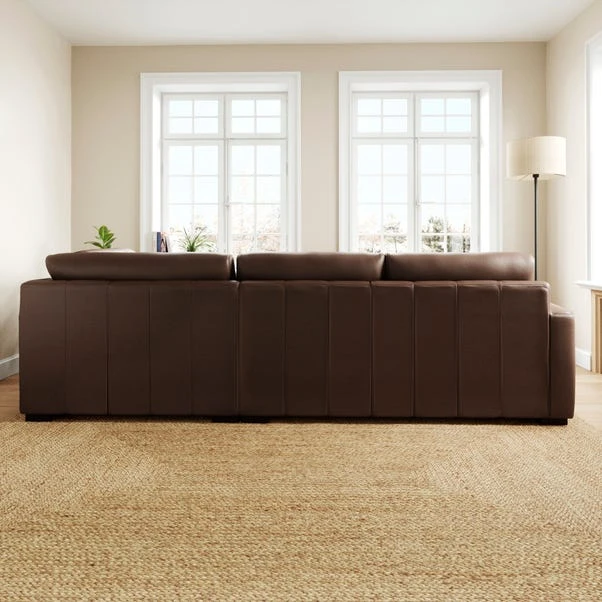 Carson Classic Leather Large Corner Chaise Sofa 5 Carson Classic Leather Large Corner Chaise Sofa - Image 3