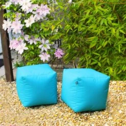Rucomfy Cube Indoor Outdoor Bean Bag Cube 41 Rucomfy Cube Indoor Outdoor Bean Bag Cube -Home Luxe Studio 30938232 alt02