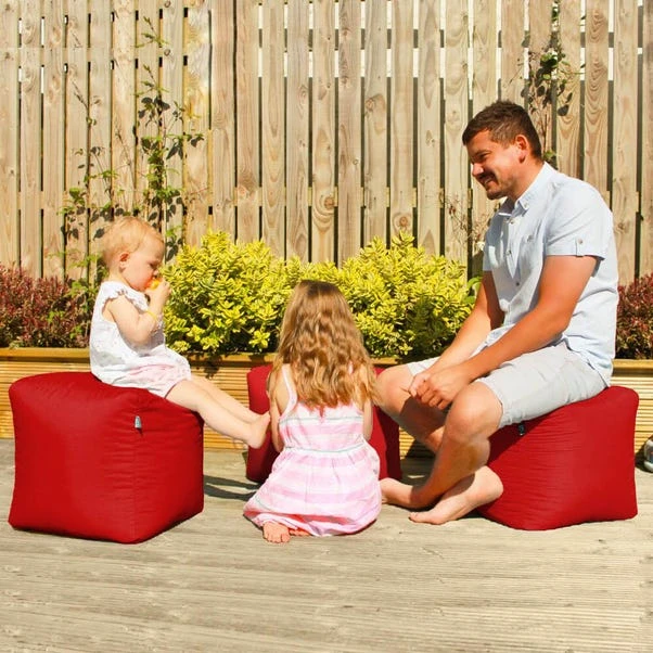 Rucomfy Cube Indoor Outdoor Bean Bag Cube 7 Rucomfy Cube Indoor Outdoor Bean Bag Cube - Image 5