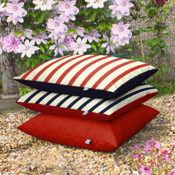 Rucomfy Nautical Stripe Indoor Outdoor Floor Cushion 7 Rucomfy Nautical Stripe Indoor Outdoor Floor Cushion - Image 5