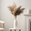 Pampas Grass In Ribbed Ceramic Vase 2 Pampas Grass In Ribbed Ceramic Vase -Home Luxe Studio 30938870