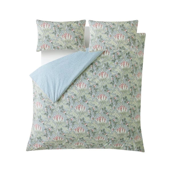 William Morris Artichoke 100% Cotton Duvet Cover And Pillowcase Set 17 William Morris Artichoke 100% Cotton Duvet Cover And Pillowcase Set - Image 15