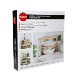 Tiered Corner Cupboard Organiser Shelf 13 Tiered Corner Cupboard Organiser Shelf -Home Luxe Studio 30942708 alt05