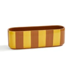 Elements Striped Ceramic Windowsill Plant Pot 13 Elements Striped Ceramic Windowsill Plant Pot -Home Luxe Studio 30943051 alt02