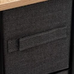 Tissa Hanging Rail With 6 Grey Drawers 12 Tissa Hanging Rail With 6 Grey Drawers -Home Luxe Studio 30944925 alt03