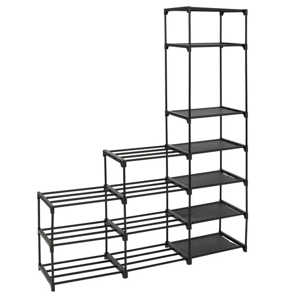 Fabric 32 Pair Shoe Storage Organiser 5 Fabric 32 Pair Shoe Storage Organiser - Image 3