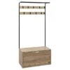 Jano Hall Stand With Shoe Storage 1 Jano Hall Stand With Shoe Storage -Home Luxe Studio 30944974