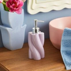 Twist Resin Soap Dispenser 12 Twist Resin Soap Dispenser -Home Luxe Studio 30945008