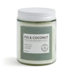 Odour Neutralising Candle Fig And Coconut -Home Luxe Studio 30945019 alt02