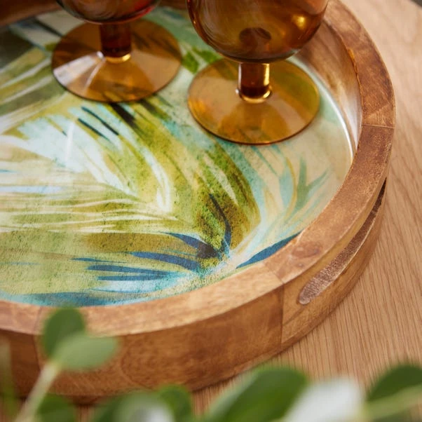 Savanna Mango Wood Decorative Tray 4 Savanna Mango Wood Decorative Tray - Image 2