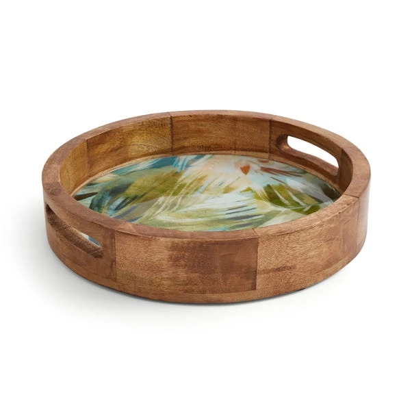 Savanna Mango Wood Decorative Tray 5 Savanna Mango Wood Decorative Tray - Image 3