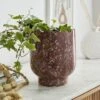 Scalloped Ceramic Plant Pot 1 Scalloped Ceramic Plant Pot -Home Luxe Studio 30945043