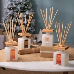 Heart And Home Bamboo Welcoming Evening Fire Diffuser 7 Heart And Home Bamboo Welcoming Evening Fire Diffuser -Home Luxe Studio 30945382 alt02