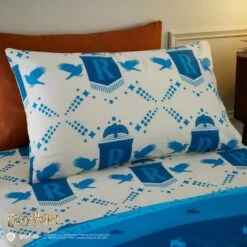 Harry Potter Ravenclaw Reversible Duvet Cover And Pillowcase Set -Home Luxe Studio 30945418 alt03