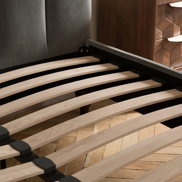 Rene Bed Frame, Velvet 18 Rene Bed Frame, Velvet - Image 16