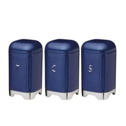 Set Of 3 KitchenCraft Lovello Tea, Coffee And Sugar Canisters -Home Luxe Studio 30948673 alt03